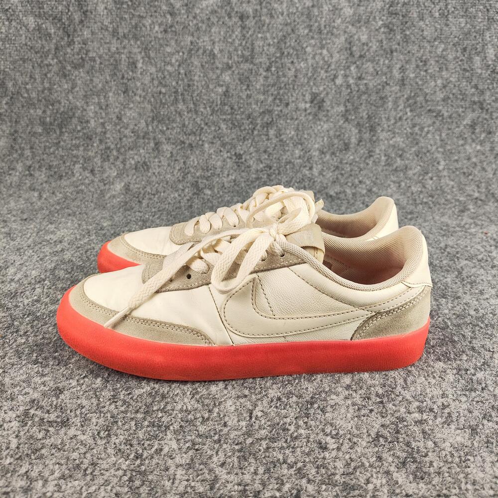 Nike Shoes Womens Size 7 White Leather Red Sole Low Top Sneakers HV0944-133